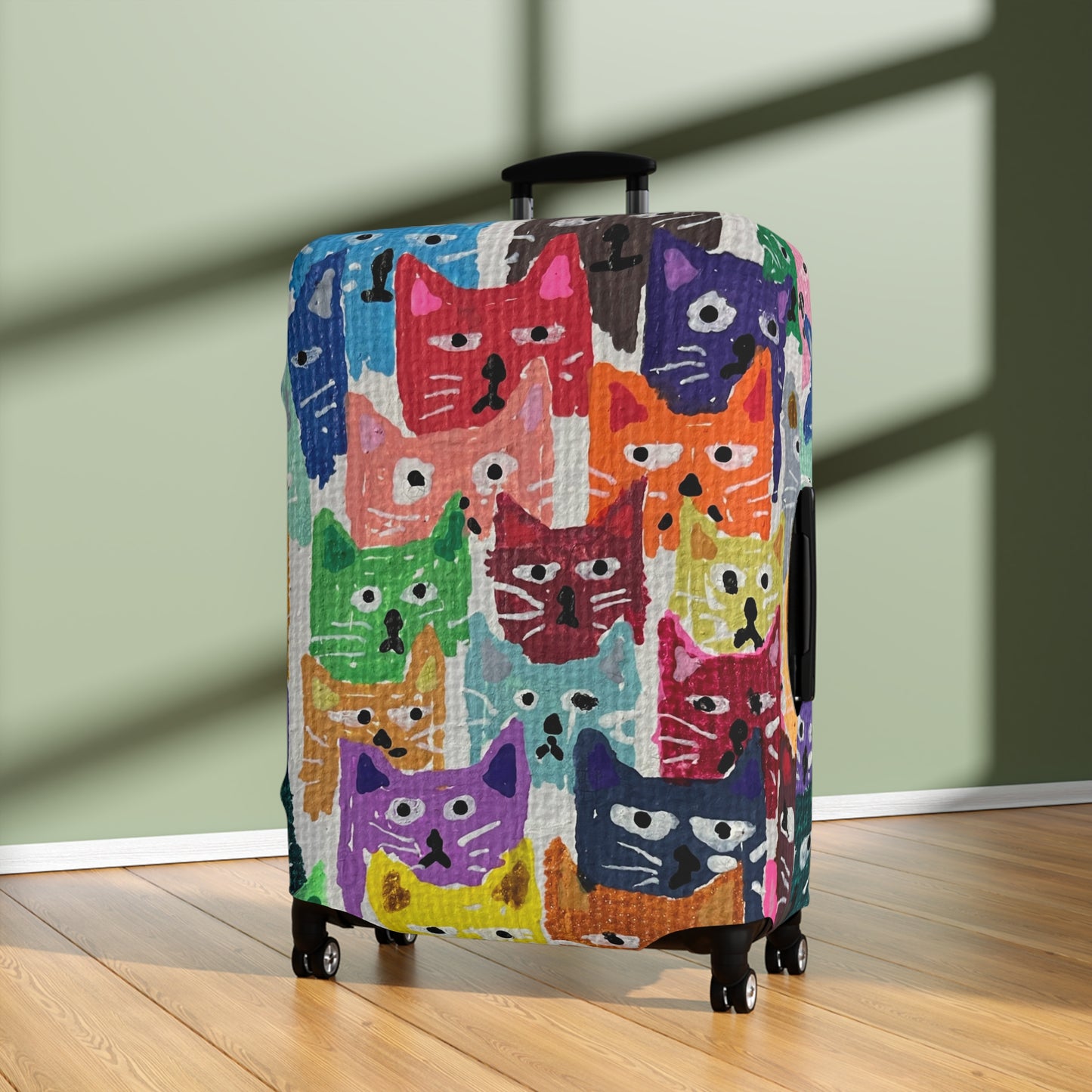 Kitty Kat Luggage Cover