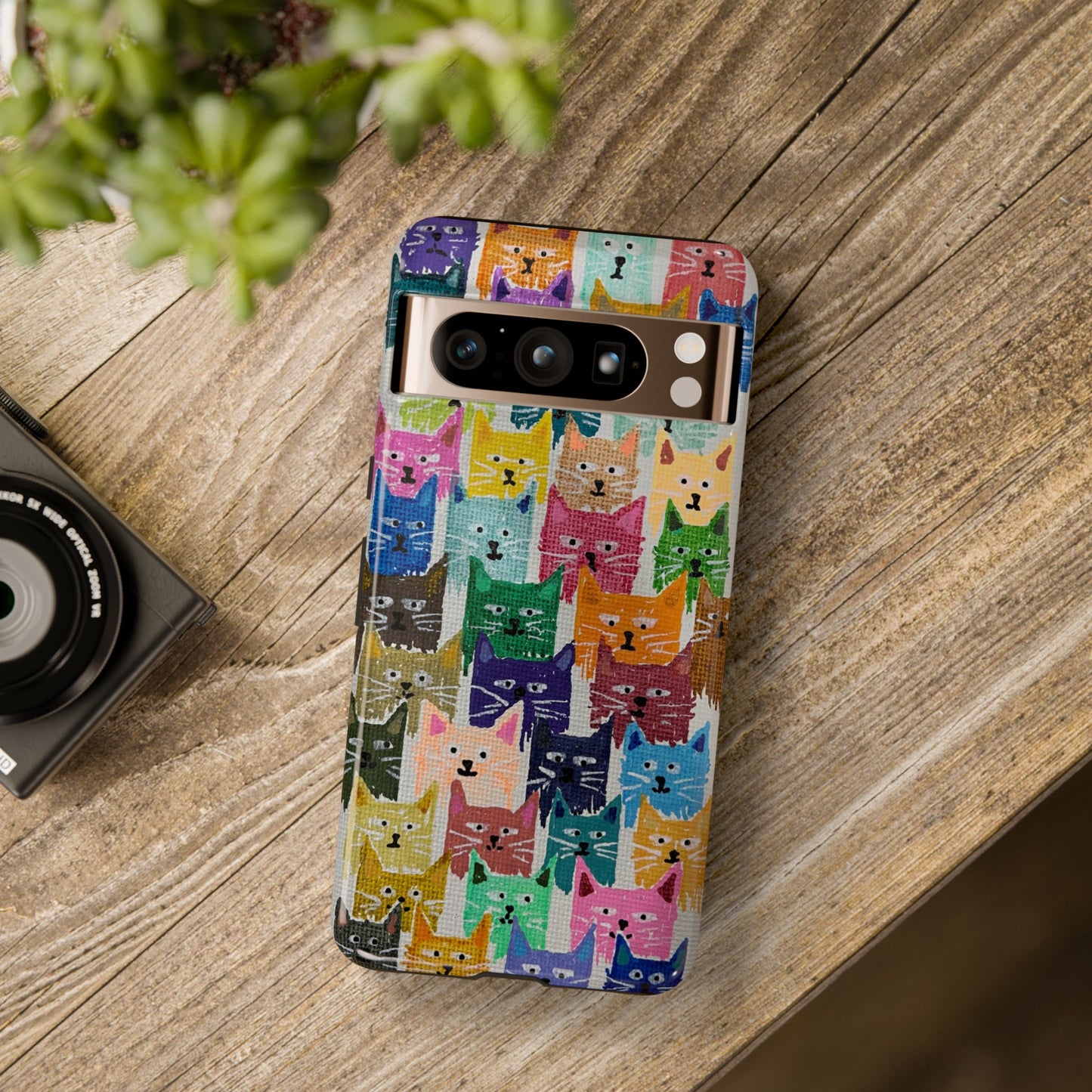 Google Pixel Phone Case - Kitty Kat fun!