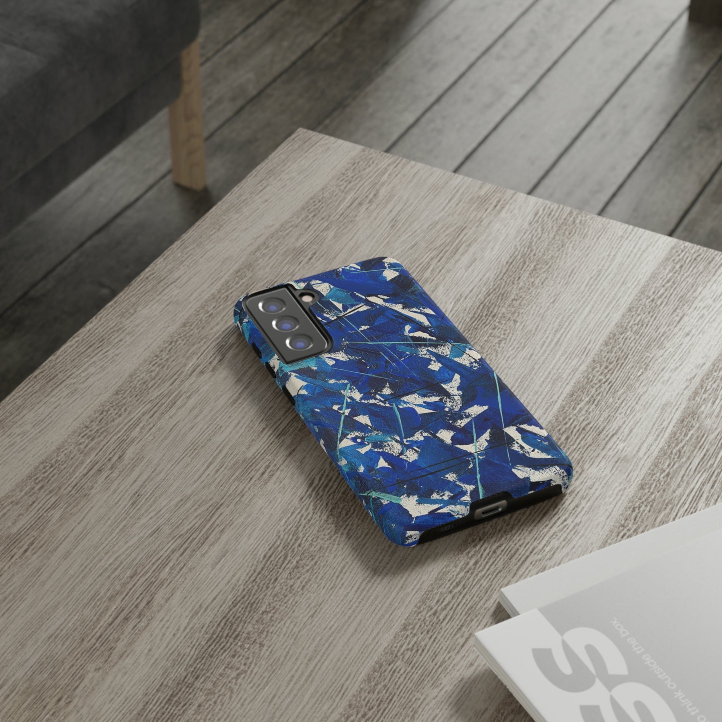 Samsung Galaxy Phone Case - Elements Series Limited Edition in blue