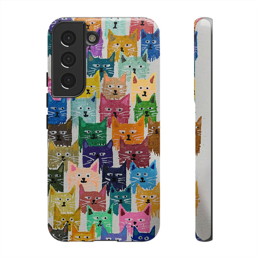 Samsung Galaxy Phone Case - Kitty Kat fun!