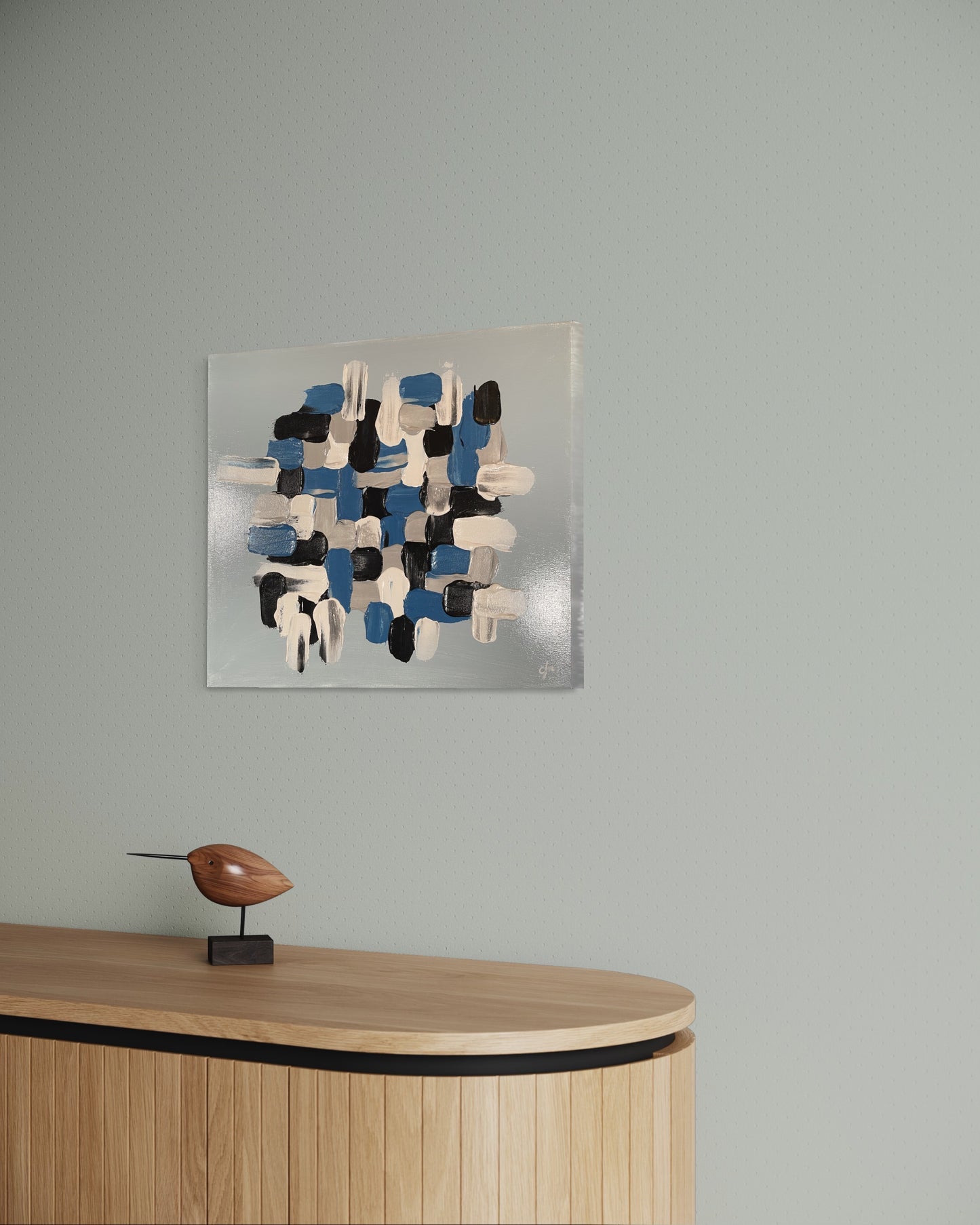 Blue Puzzle 16x20