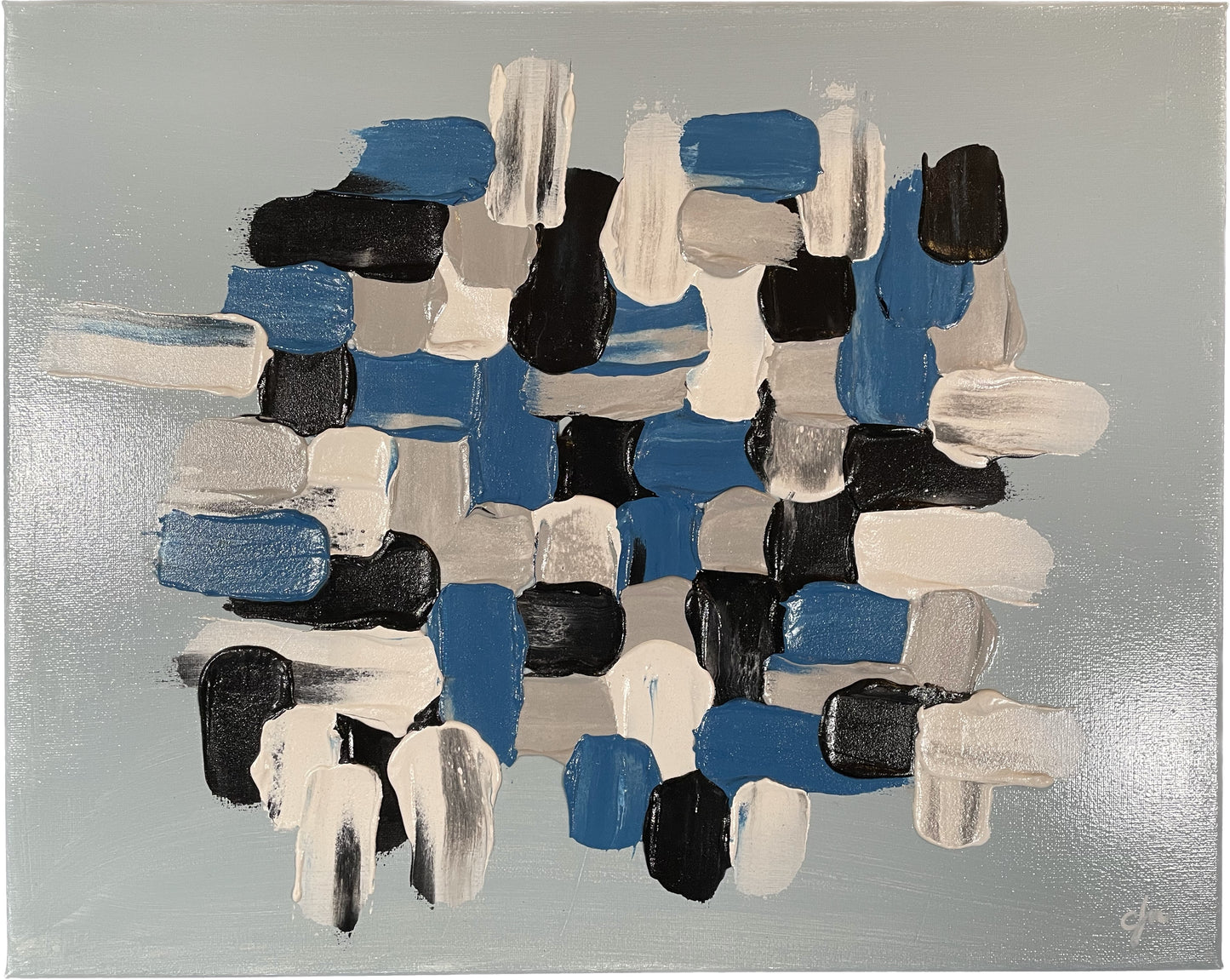 Blue Puzzle 16x20